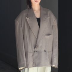 【残り一点】Round Big Shoulder Wool Serge Jacket