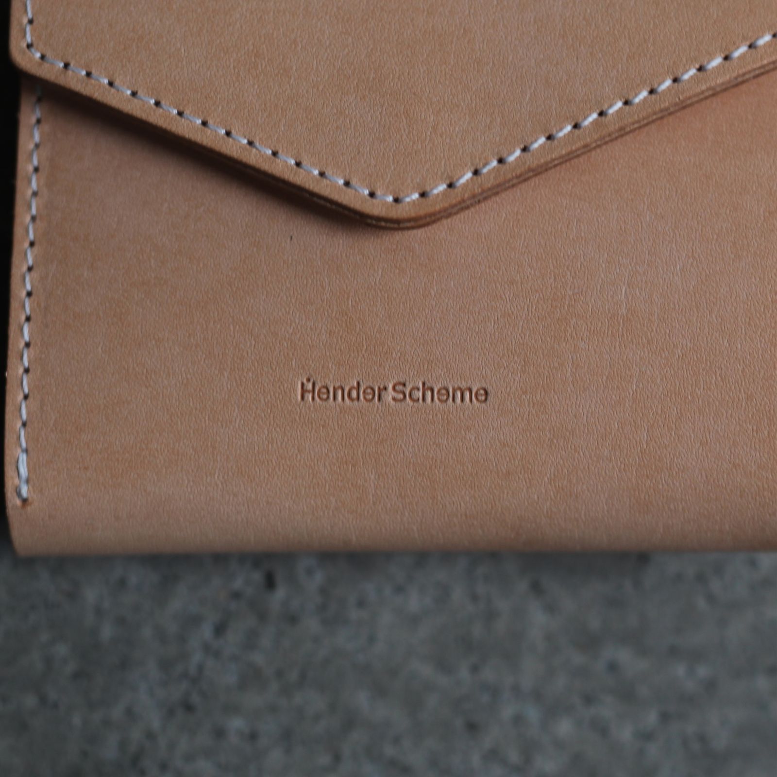 Hender Scheme - 【再販売通知受付可能】Flap Wallet(NATURAL