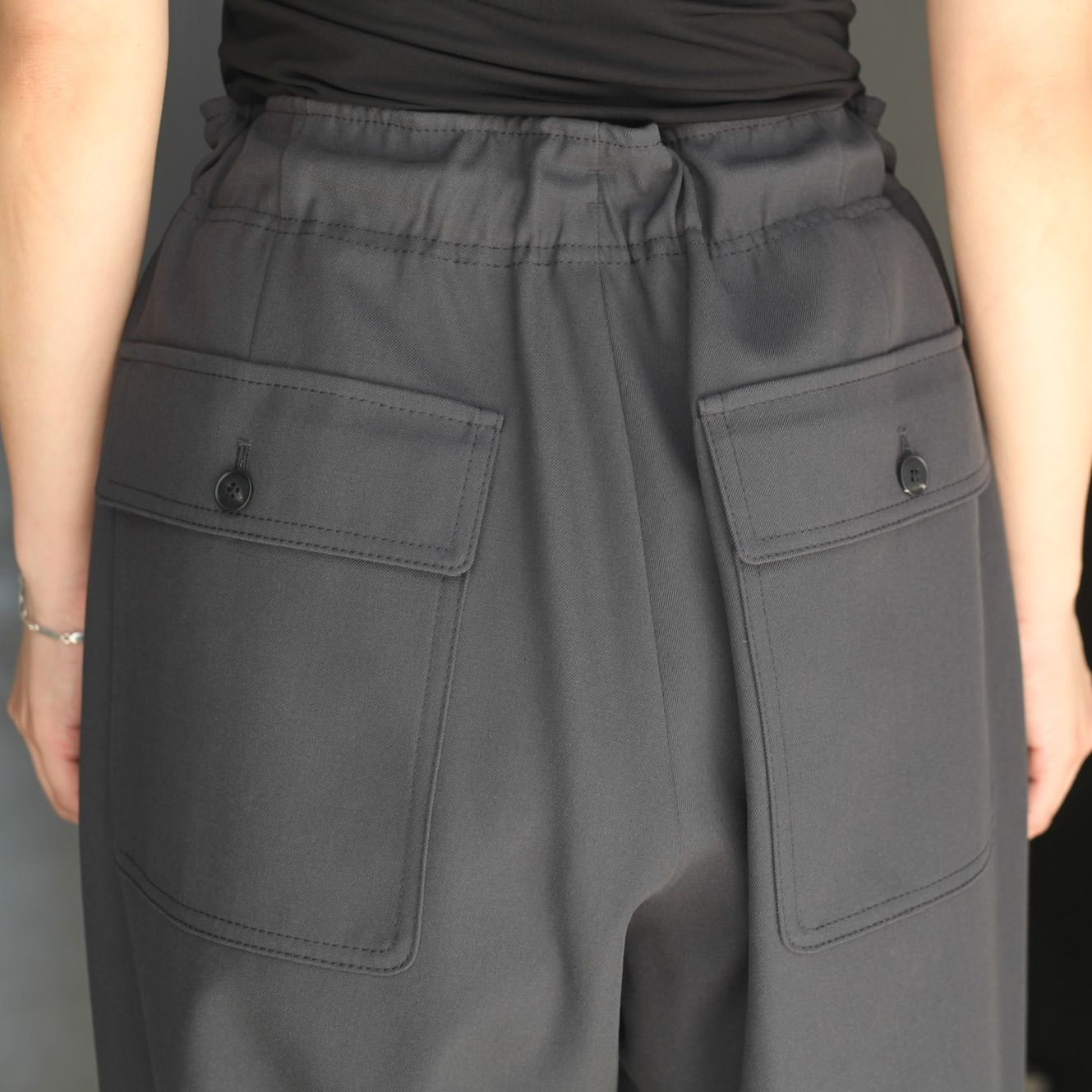 【残り一点】Back Satin Utility Pants