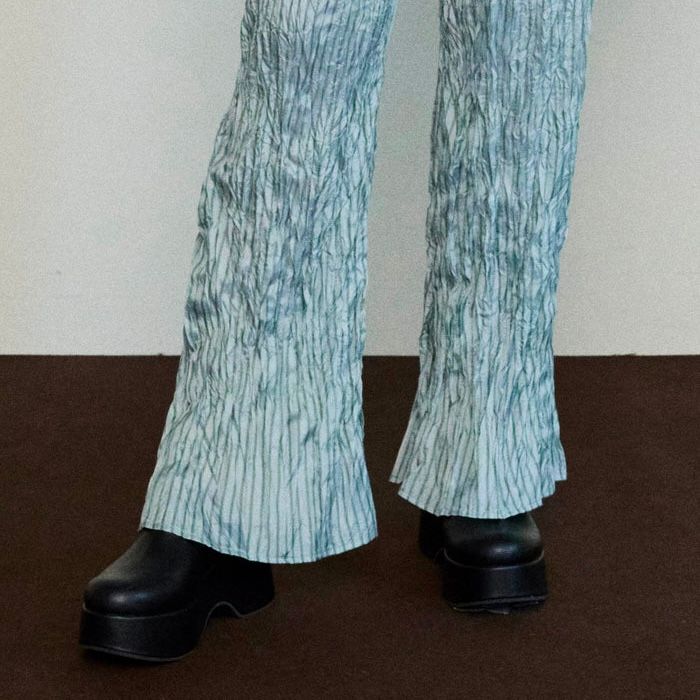 【残り一点】Multi Fabric Sabot Sandals