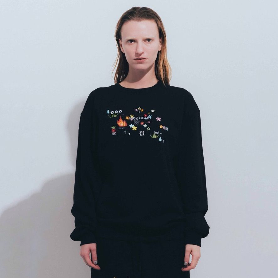【残り一点】Sample Embroidery Sweat