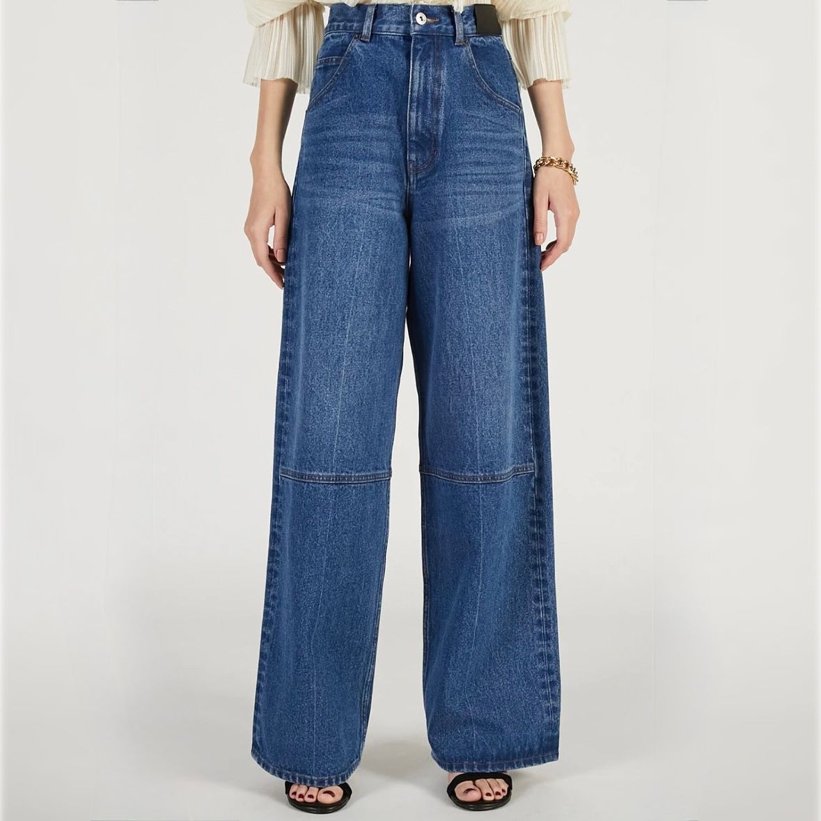 【残り一点】ストレートデニムパンツ