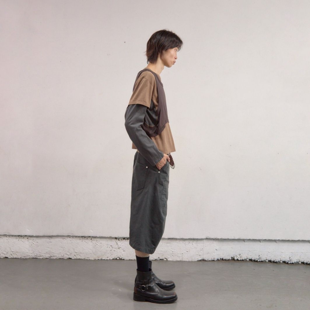 【残り一点】Panelled Multi Layerd T-Shirt