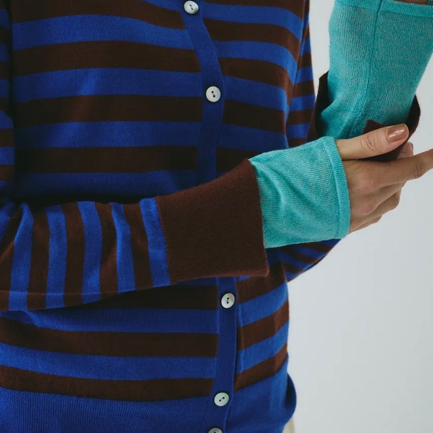 【残り一点】Border Knit Cardigan