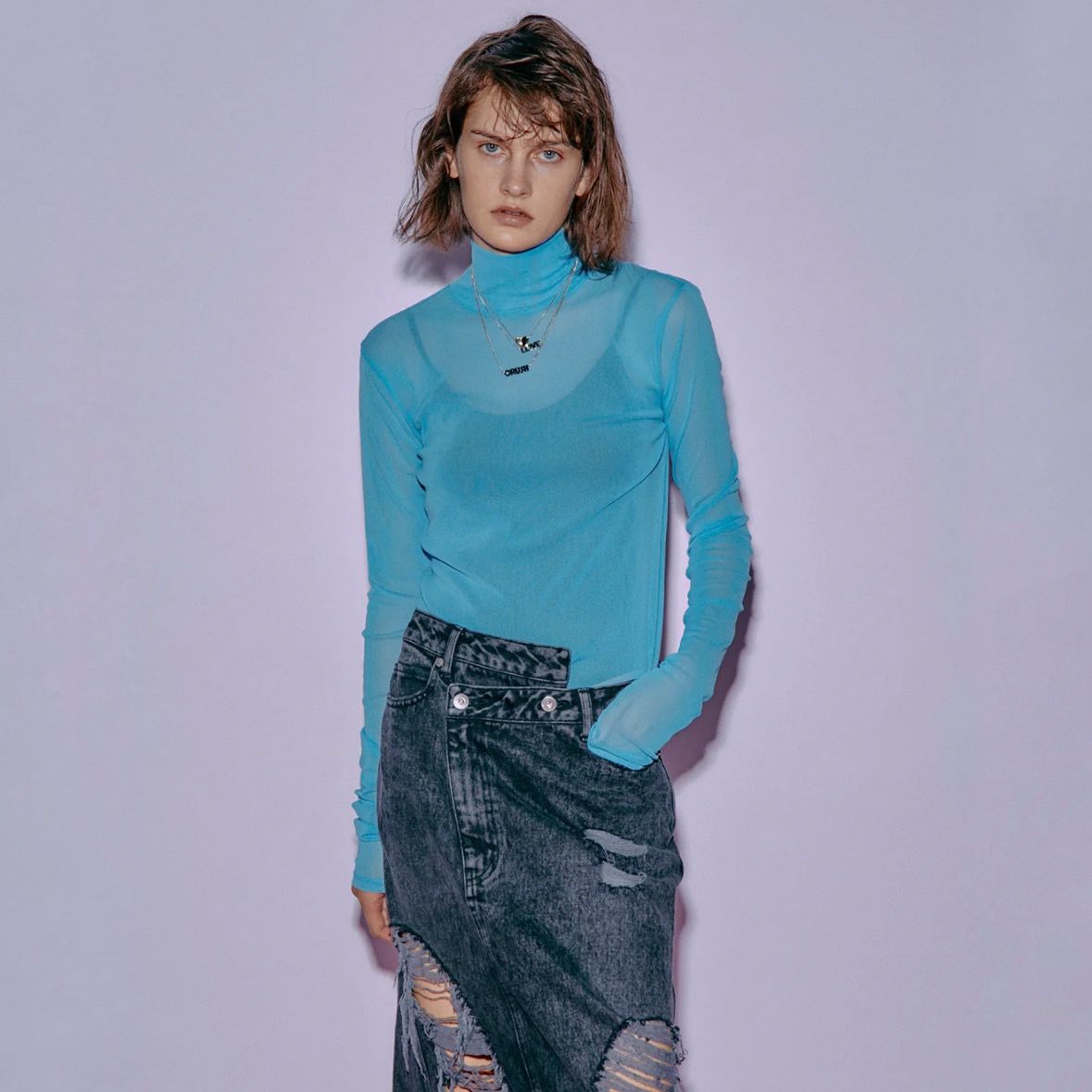 【残りわずか】Power Mesh Top