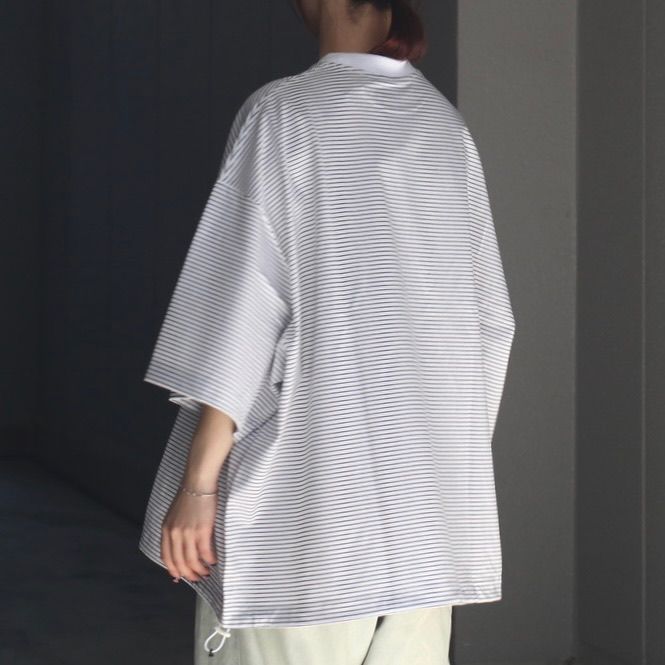 【残りわずか】Balloon Border Short Sleeve T-shirt