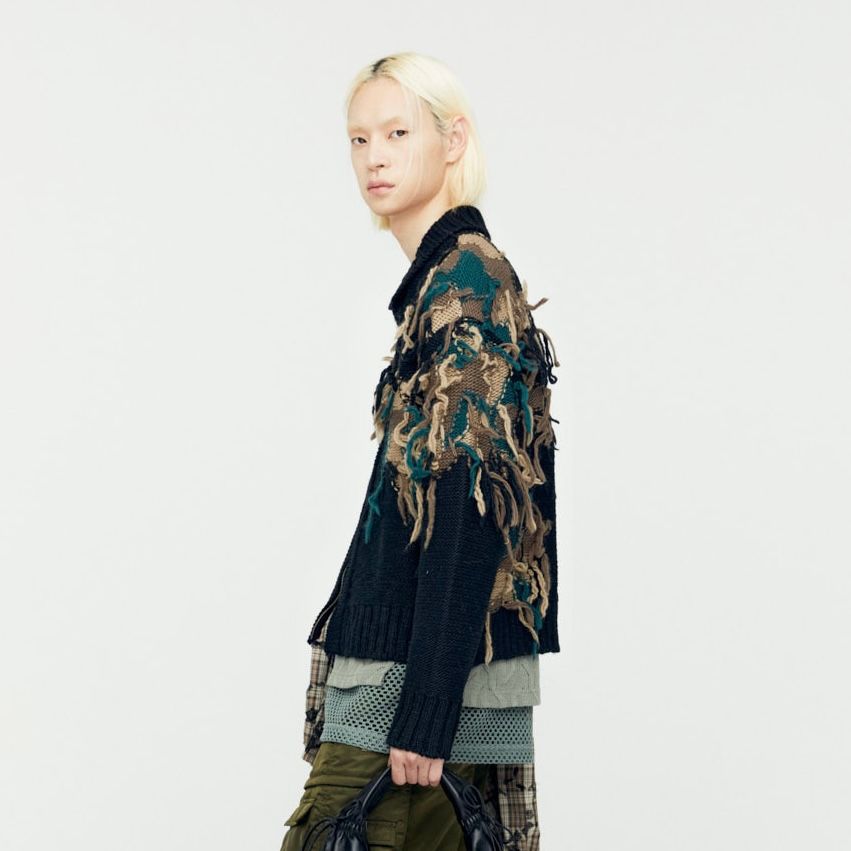 ANDERSSON BELL - 【残り一点】New Camouflage Zip Up Cardigan | ACRMTSM ONLINE STORE