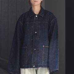 【残り一点】Pleats Jacket(ONE WASH)