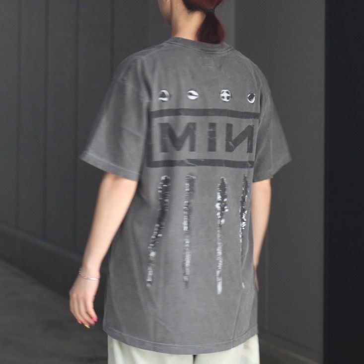 【残りわずか】Bootleg Tee(SHINE MONOCHROME)
