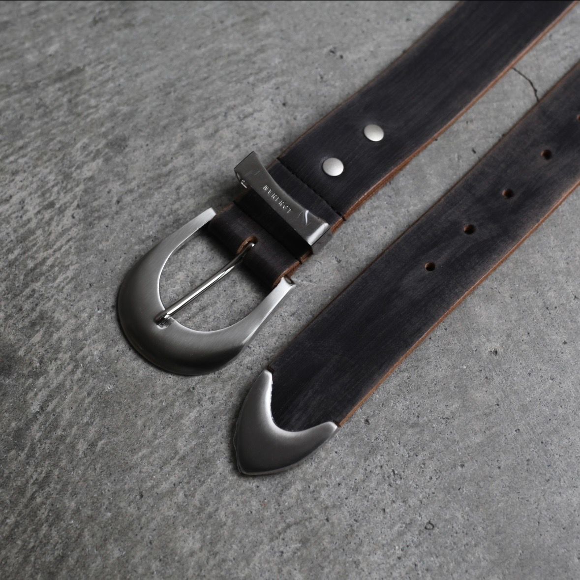 【残り一点】4C Distressed Leather Belt