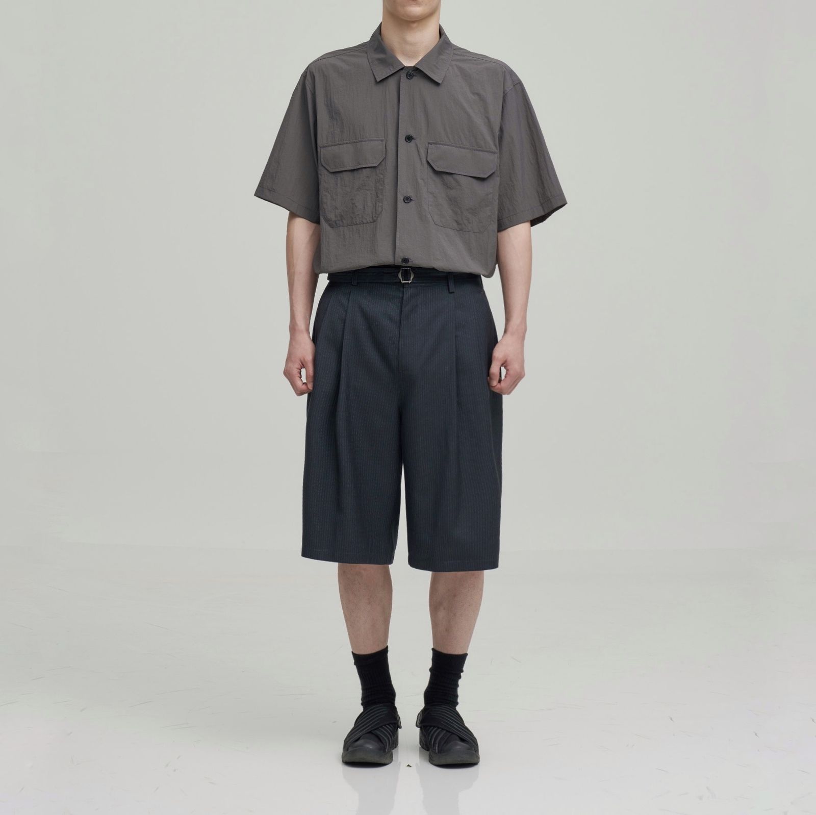 【残り一点】Hemingway Stripe Bermuda Pants