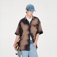 【残り一点】Short Sleeve Shirt in Decayed Check