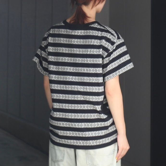【残り一点】Nordic Pattern Jacquard T-Shirt