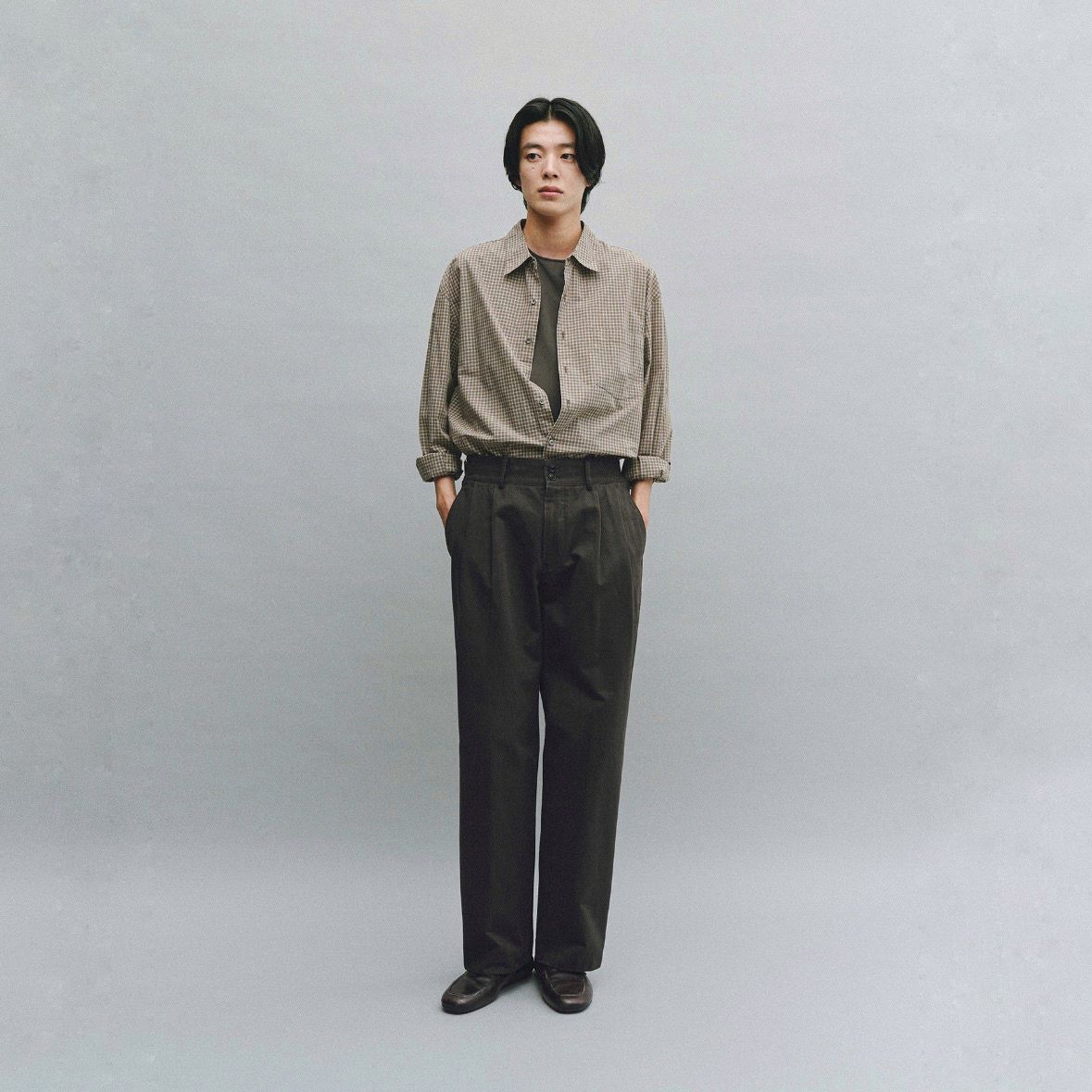 【残り一点】Ordinary Check Shirt
