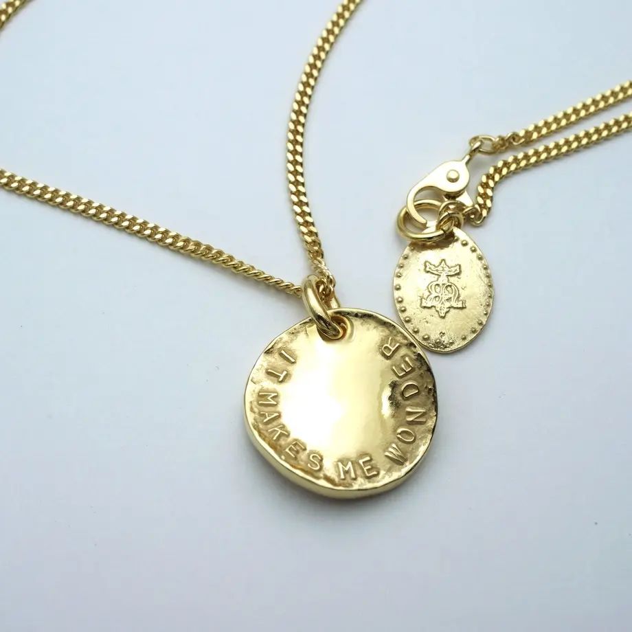 【残り一点】Stairway to Heaven Coin Pendant(GOLD)