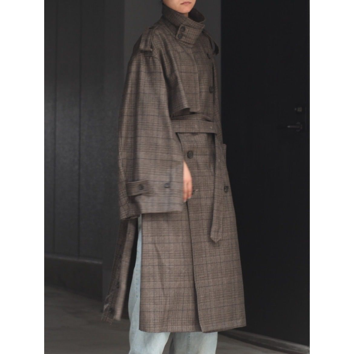 【残りわずか】Oversized Trench Coat - S