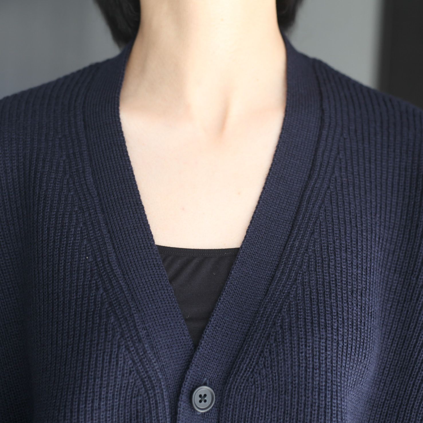 EVCON - 【残り一点】Wool Low Gage Cardigan | ACRMTSM ONLINE STORE