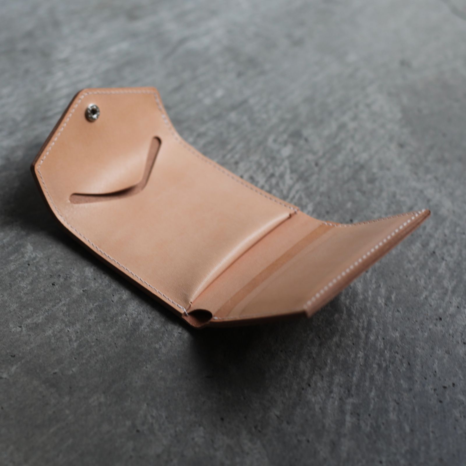 【残りわずか】Flap Wallet(NATURAL)