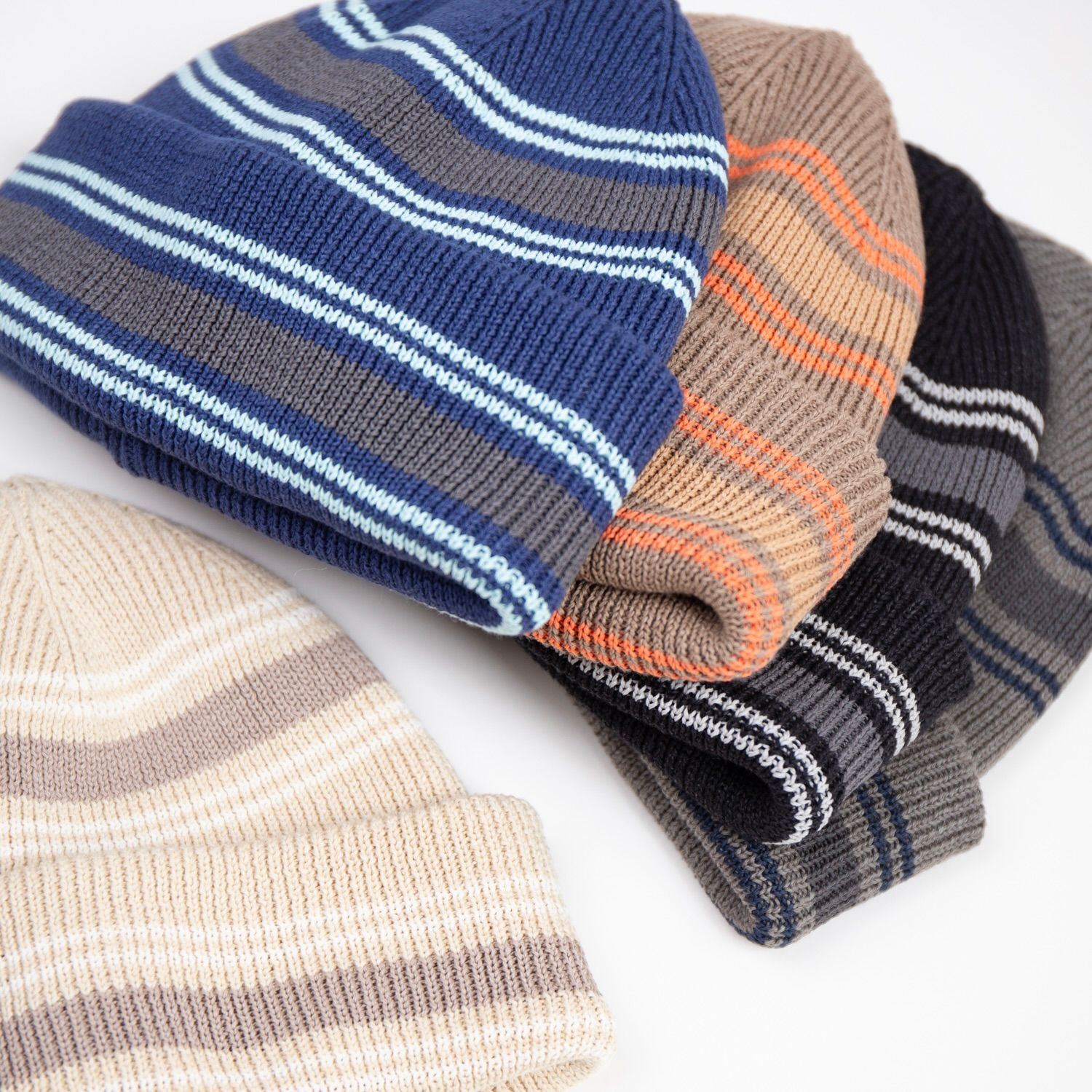 【残り一点】RV Border Short Beanie