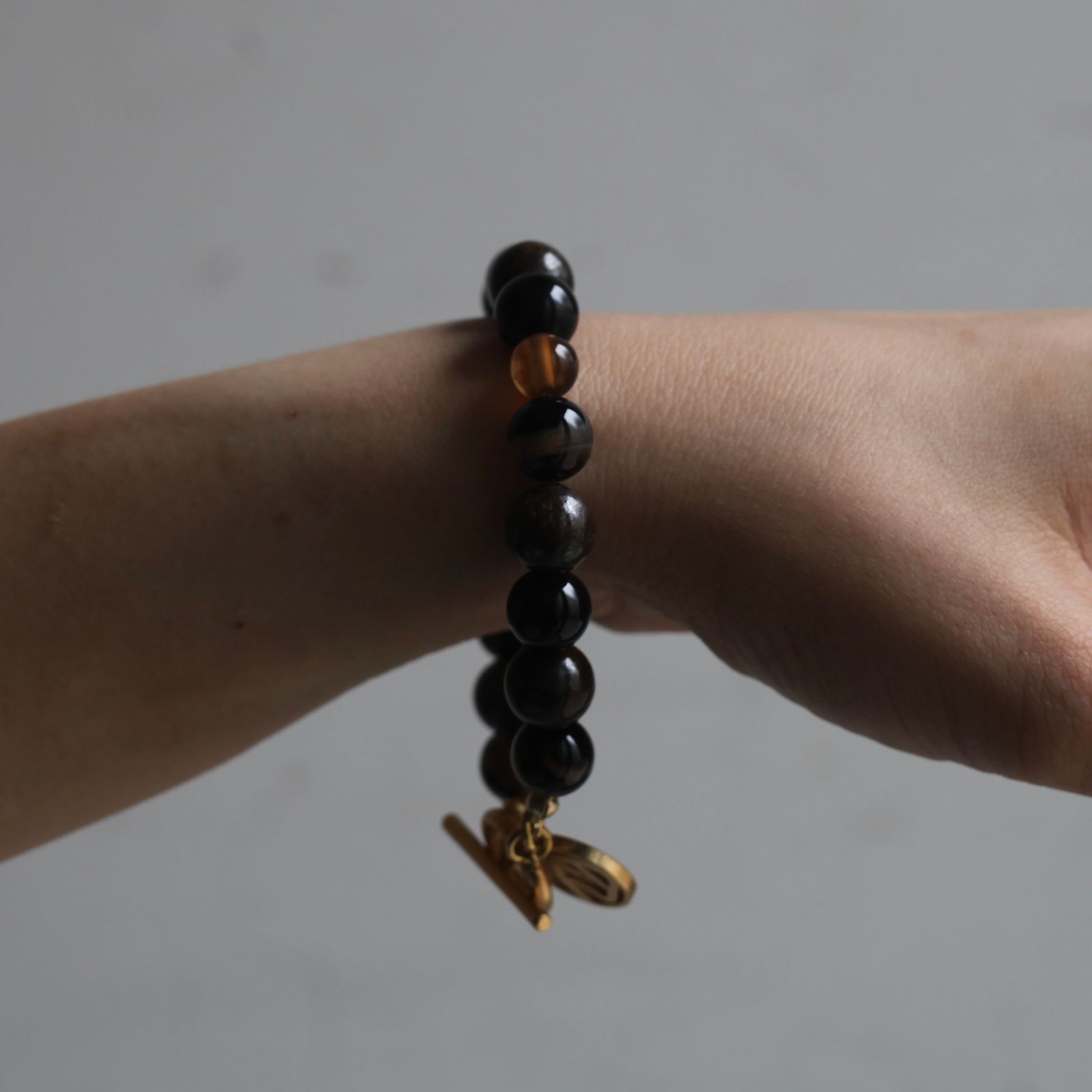 SOSHIOTSUKI 数珠ブレスレット Half Juzu Bracelet SOSHIOTSUKI - 【残りわずか】Half Juzu Bracelet(BLACK×SILVER
