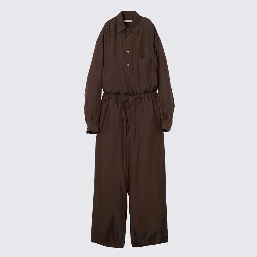 YOKE - 【残り一点】Cupro Jump Suit | ACRMTSM ONLINE STORE