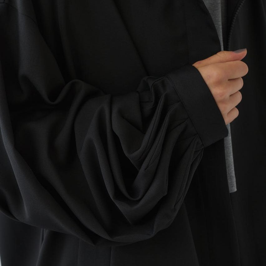 【残り一点】Stand Collar Tuck Sleeve BZ