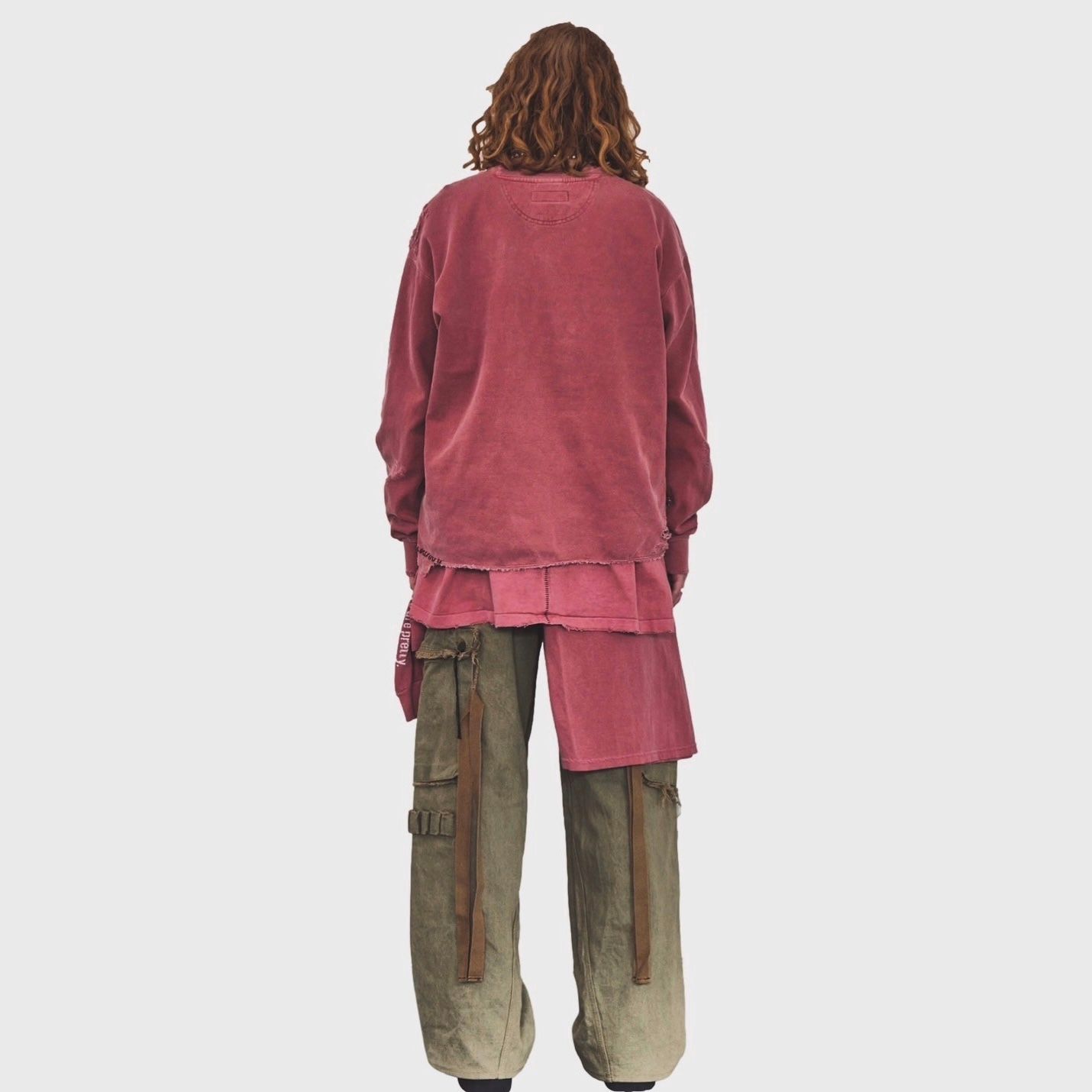 【残り一点】Inactive Crew Sweat With Repaired