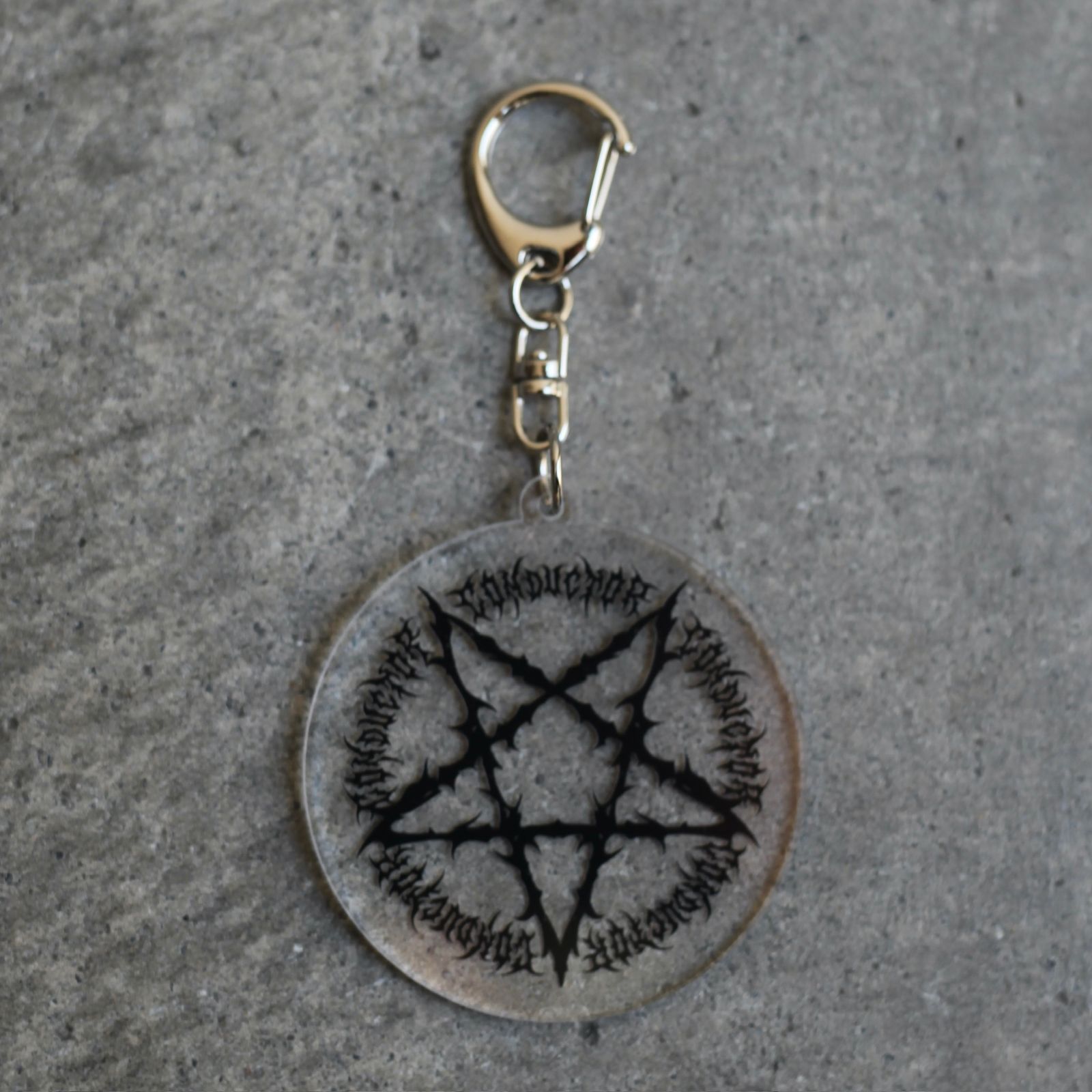 【残り一点】Acrylic Keychain(PENTAGRAM)