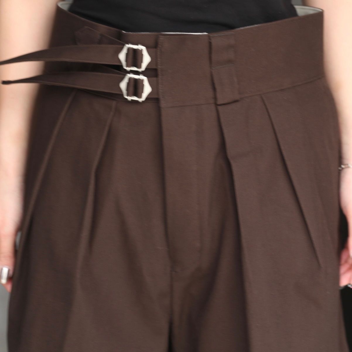 【残り一点】Cotton Venetian Gurkha Shorts