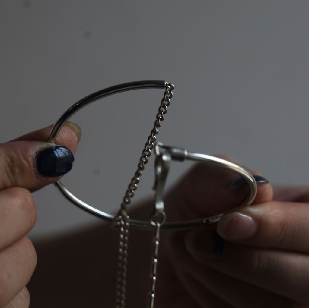 美品 iolom ブレスレット iolom - Composite Chain Bracelet/コンポジットチェーン