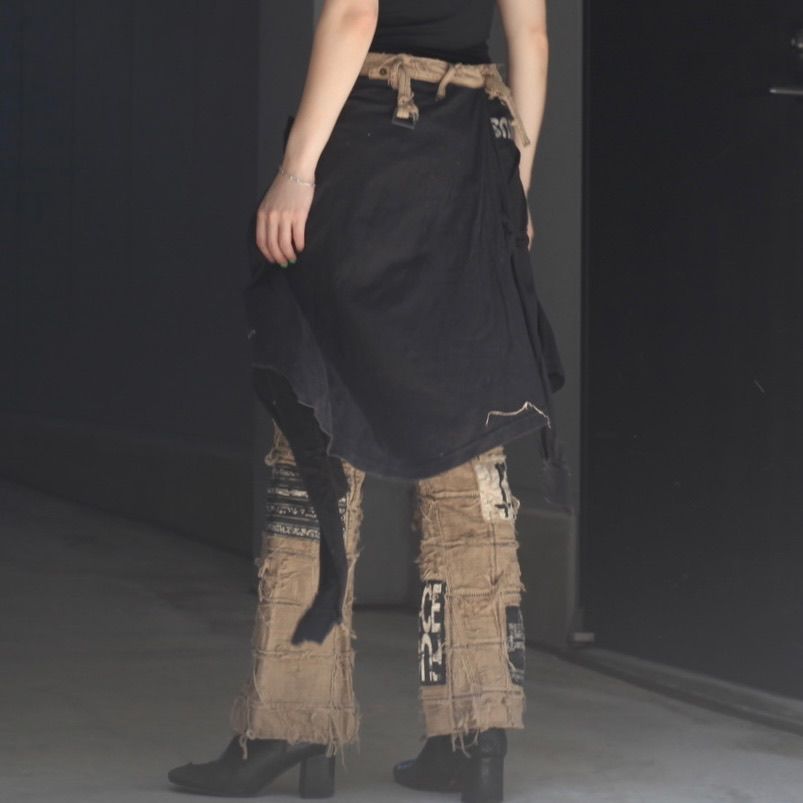 【残り一点】Destroy Work Jeans With Wrapped