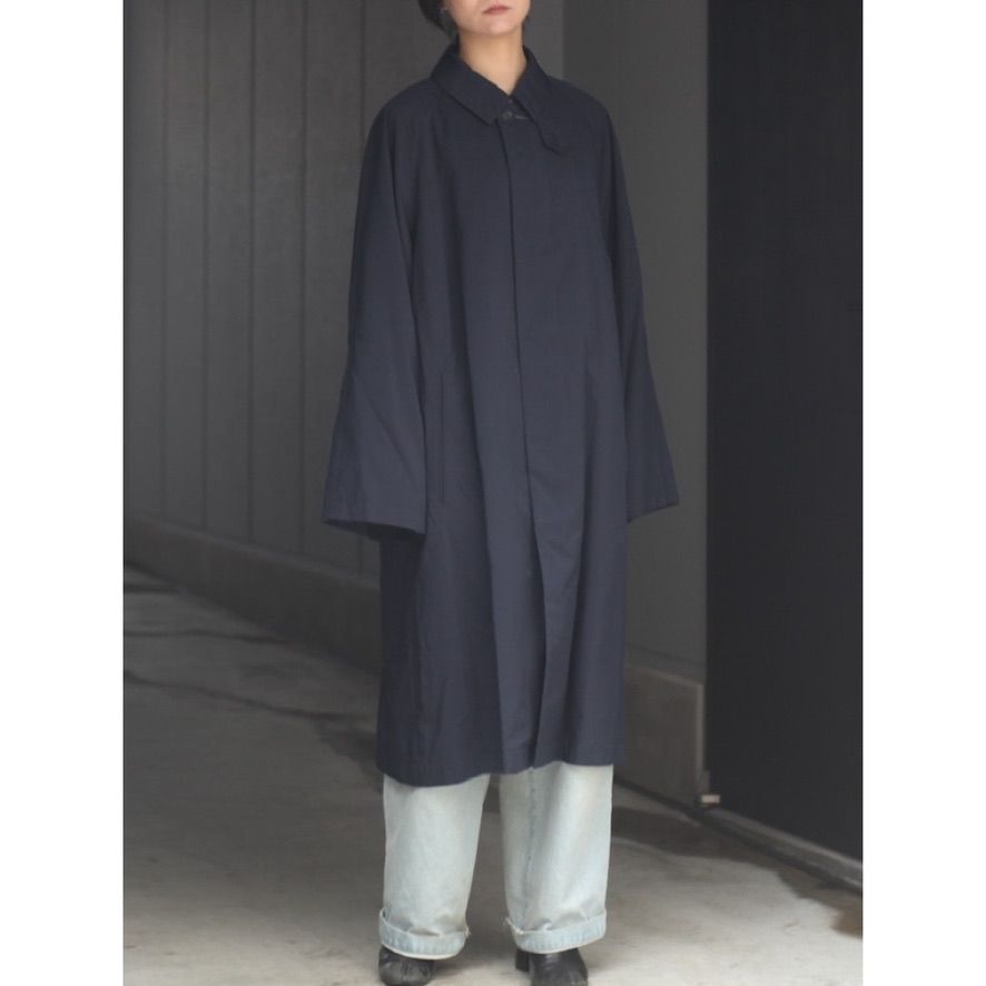 ATON - 【残り一点】Vintage Nylon Twill Balmacaan Coat | ACRMTSM ...