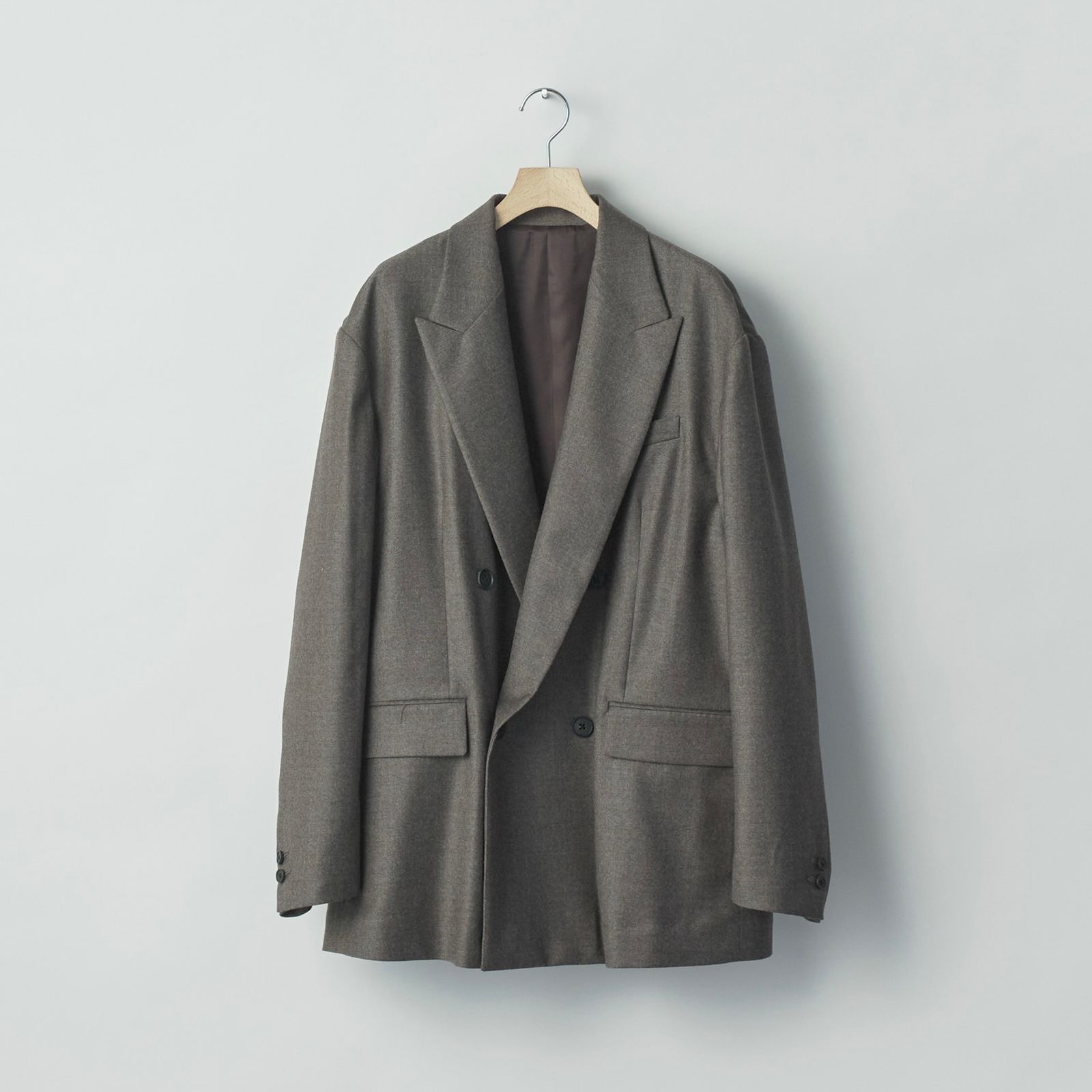 【残り一点】Extra Fine Wool Double Breasted Blazer