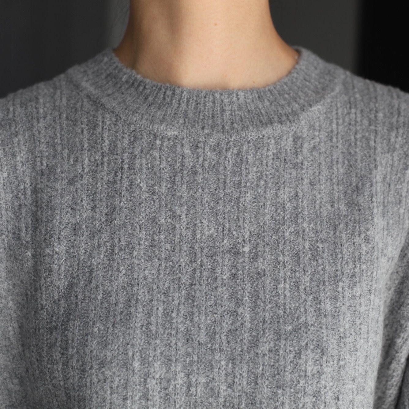 【残り一点】WO/CA Rib Pullover