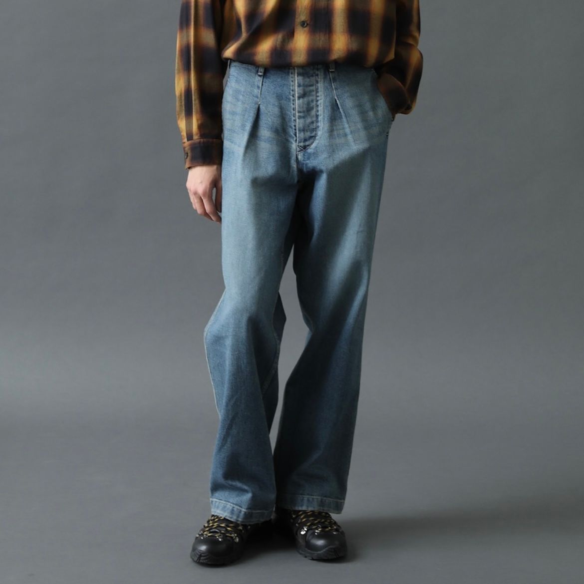 【残り一点】Maverick One-Tuck Denim Pants