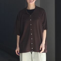 【残り一点】Washi Open Collar S/S Shirt