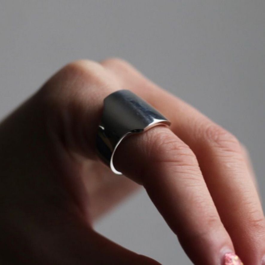 【残り一点】Molding Ring(WHITE)