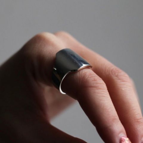 【残り一点】Molding Ring(WHITE)