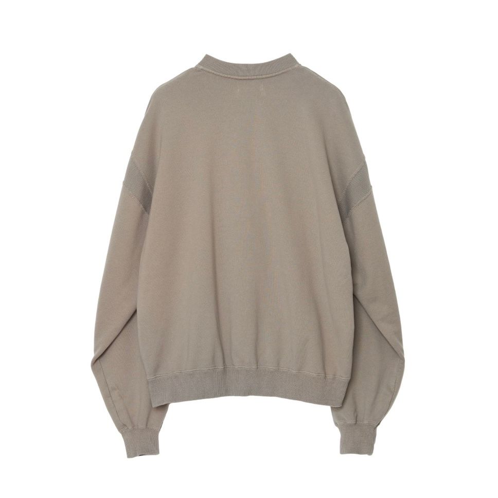 【残り一点】Henley Neck Sweat Shirt