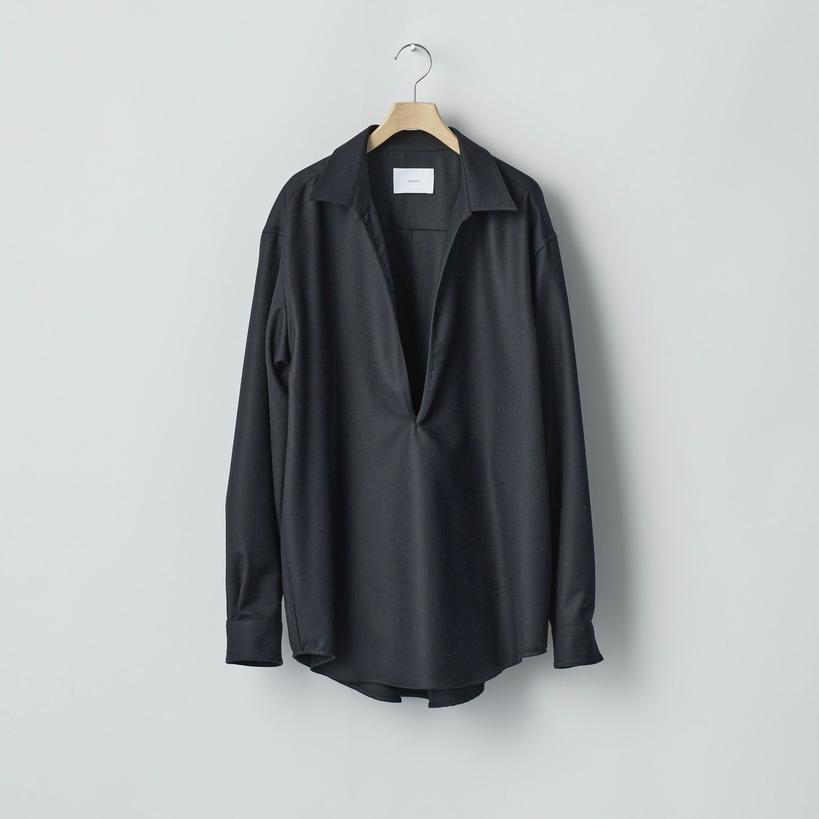 【残りわずか】Wool Flannel Oversized Skipper Shirt