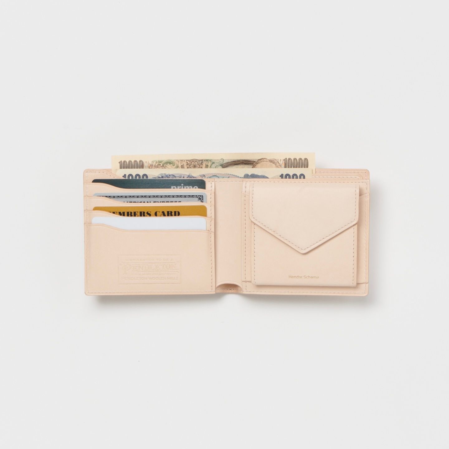 Hender Scheme - 【残りわずか】Half Folded Wallet(NATURAL