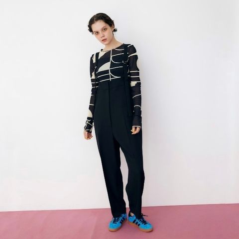 【残りわずか】Center Press Suspender Pants