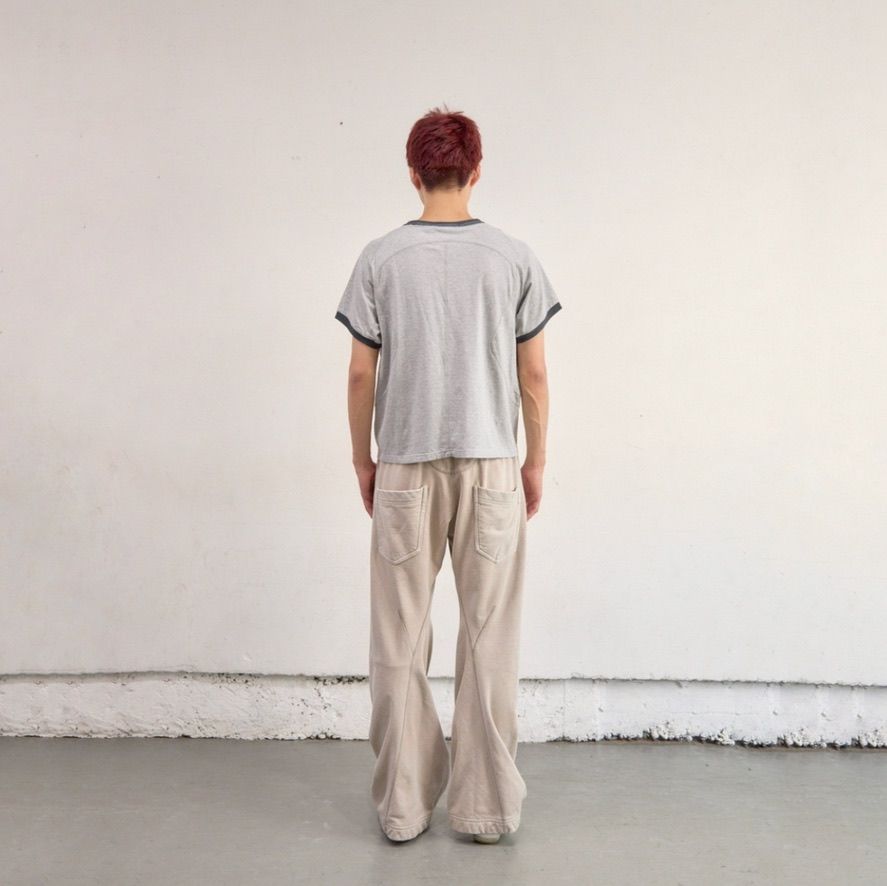 【残り一点】Panelled Half Sleeve Ringer T-Shirt