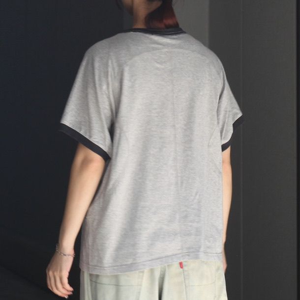 【残り一点】Panelled Half Sleeve Ringer T-Shirt