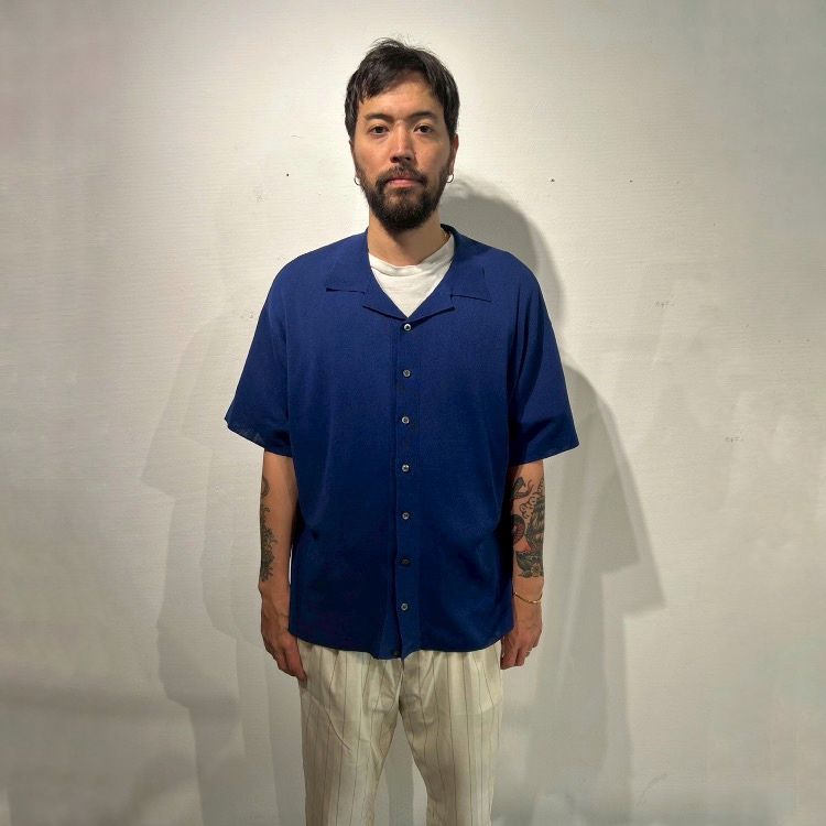 【残り一点】Washi Open Collar S/S Shirt