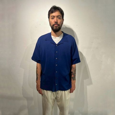 【残り一点】Washi Open Collar S/S Shirt