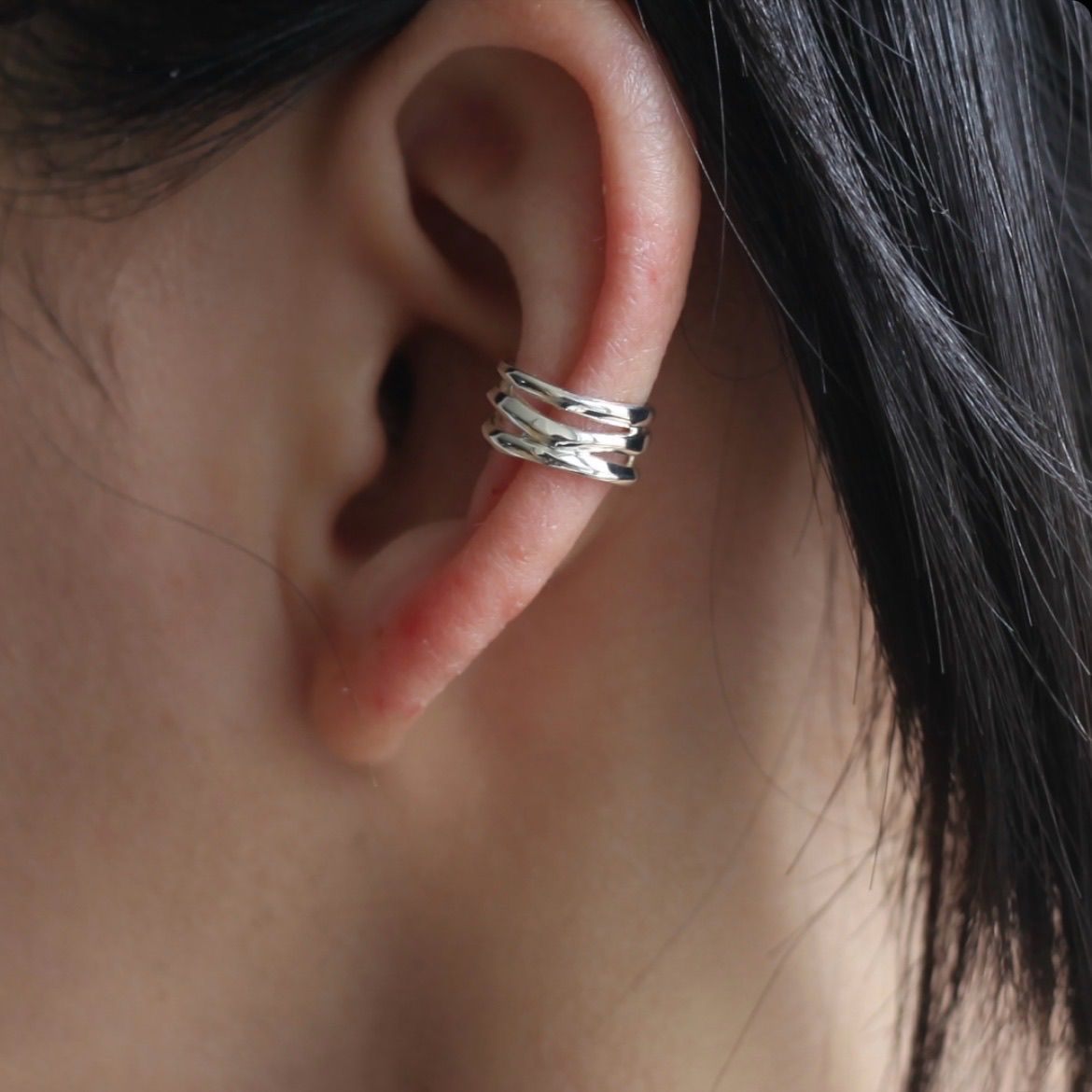 GARNI - 【残り一点】Narrow Ear Cuff_No.1(SILVER) | ACRMTSM ONLINE STORE