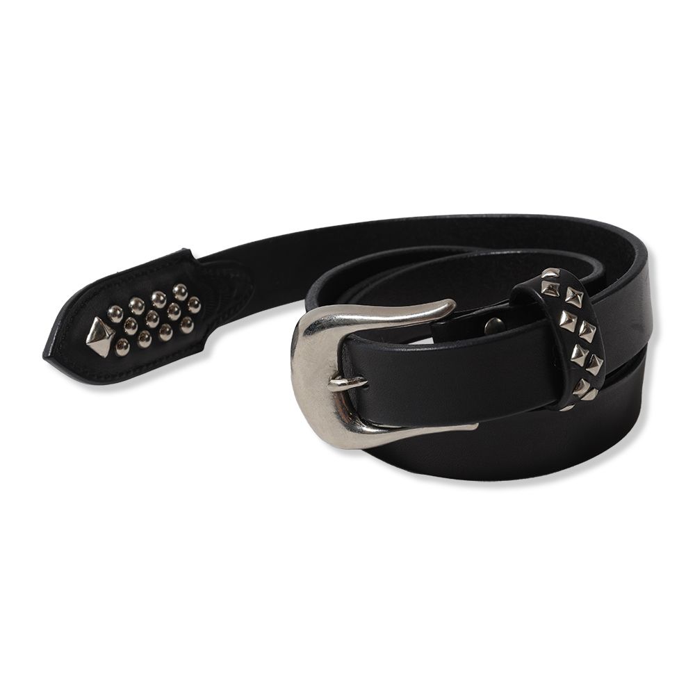 【残り一点】Studs Leather Narrow Sword Belt