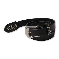 【残り一点】Studs Leather Narrow Sword Belt