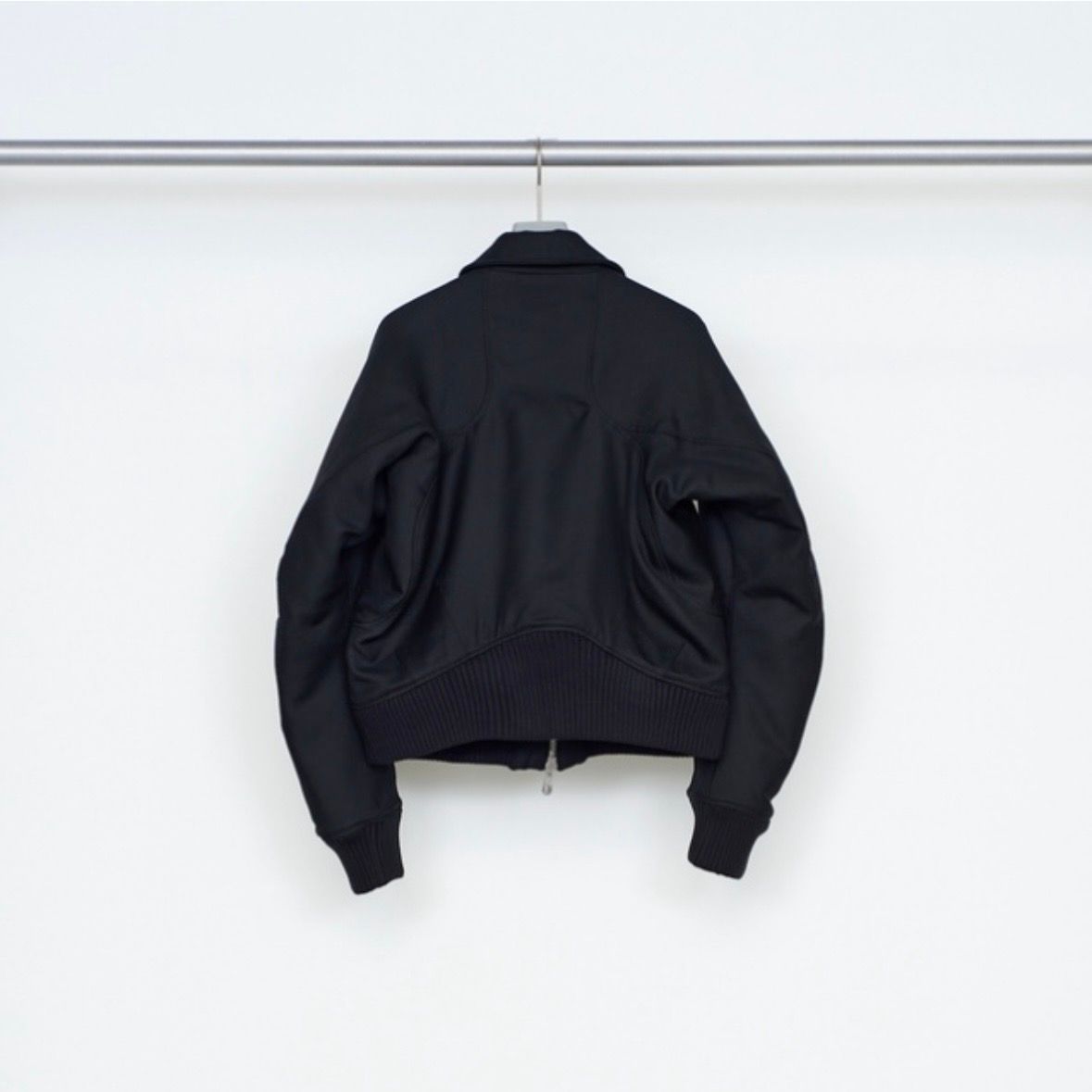 【残り一点】Zip Up Padded Short Bomber Jacket